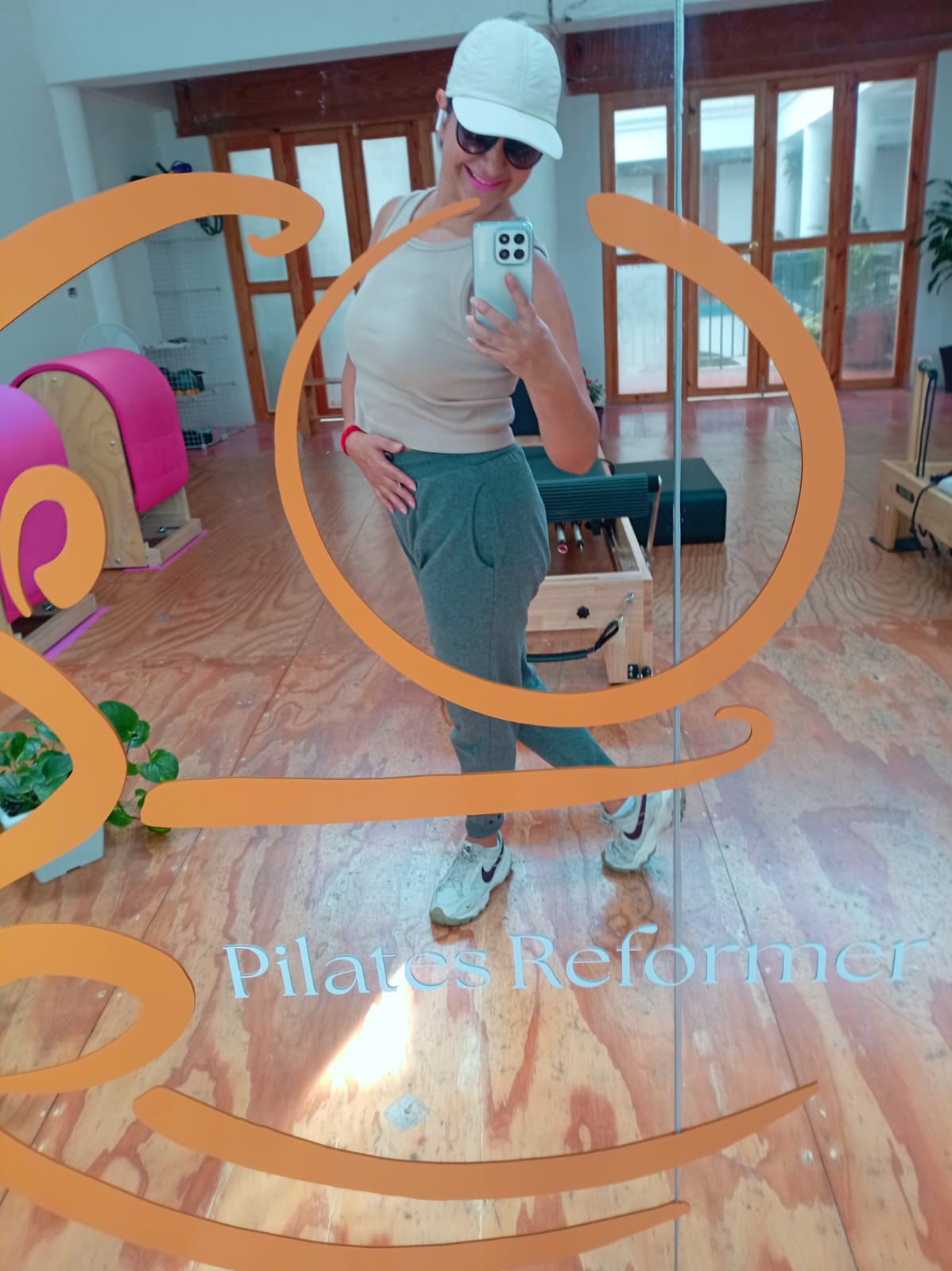Karla Molina, instructora de Pilates Reformer